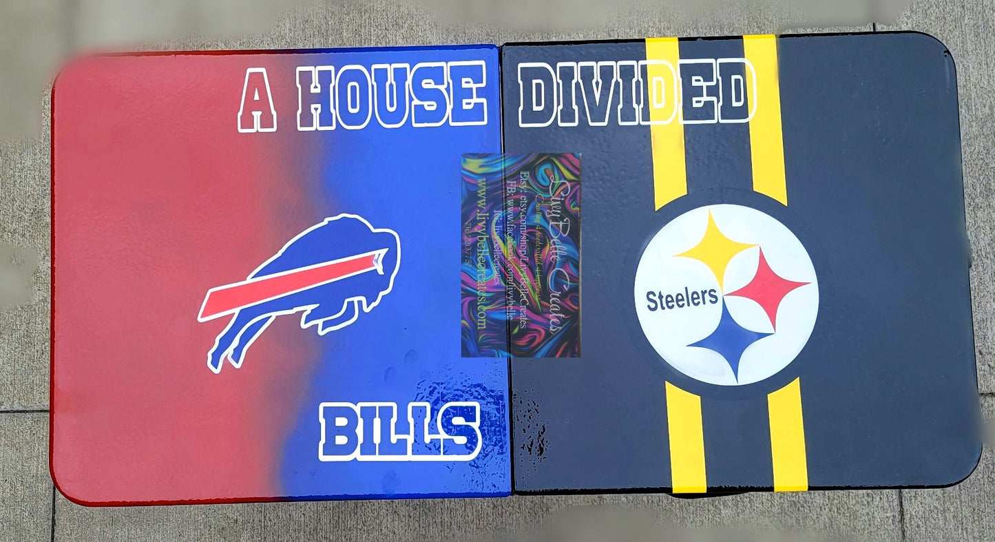Tailgate Table-Custom Decorated 4ft Folding Table