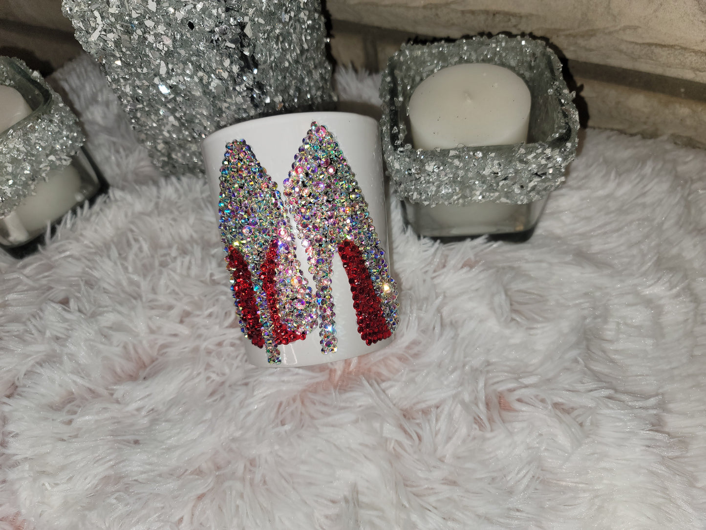 Red Bottom bling mug