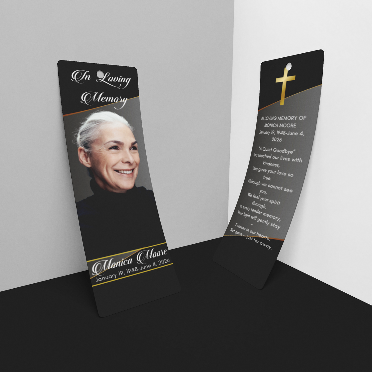 Memorial Bookmarks